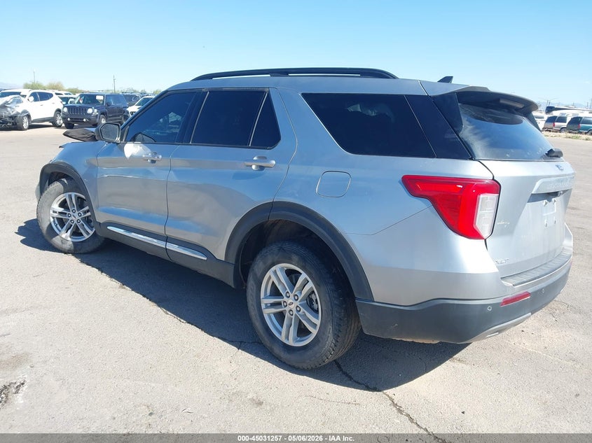 2023 Ford Explorer VIN 1FMSK7DH4PGB21459 IAAI salvage auction — RIGHT FRONT, Salvage (Arizona), sold $3,100 on 2026-07-09 (photo 3)