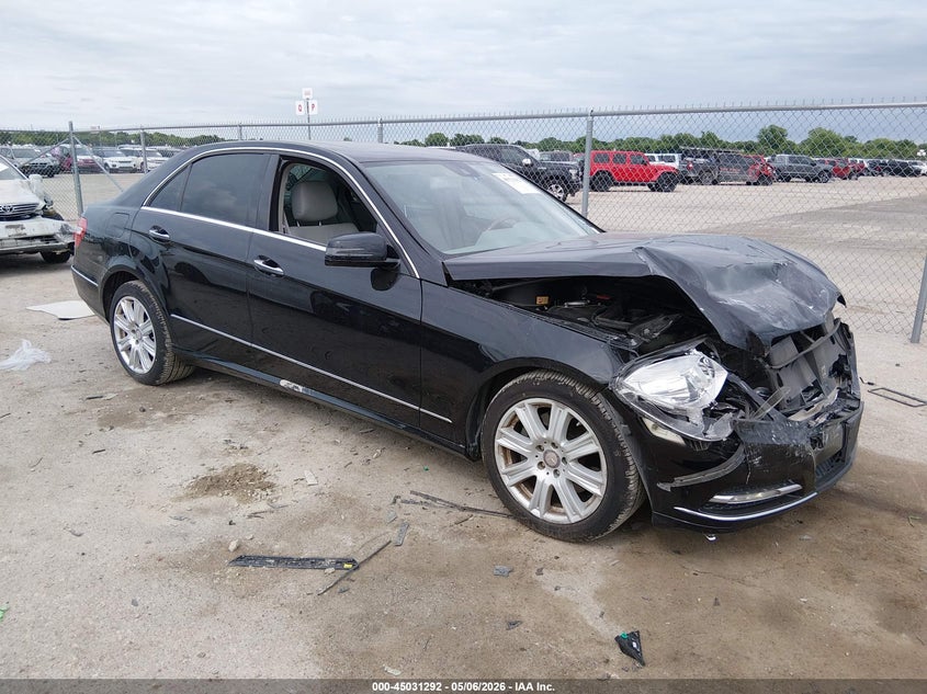 2013 Mercedes-benz E-klasse VIN WDDHF8JB5DA733456 IAAI salvage auction — FRONT END, Original (Texas), sold $2,800 on 2026-07-07 (photo 1)