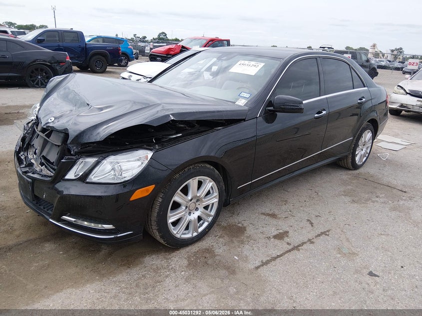 2013 Mercedes-benz E-klasse VIN WDDHF8JB5DA733456 IAAI salvage auction — FRONT END, Original (Texas), sold $2,800 on 2026-07-07 (photo 2)