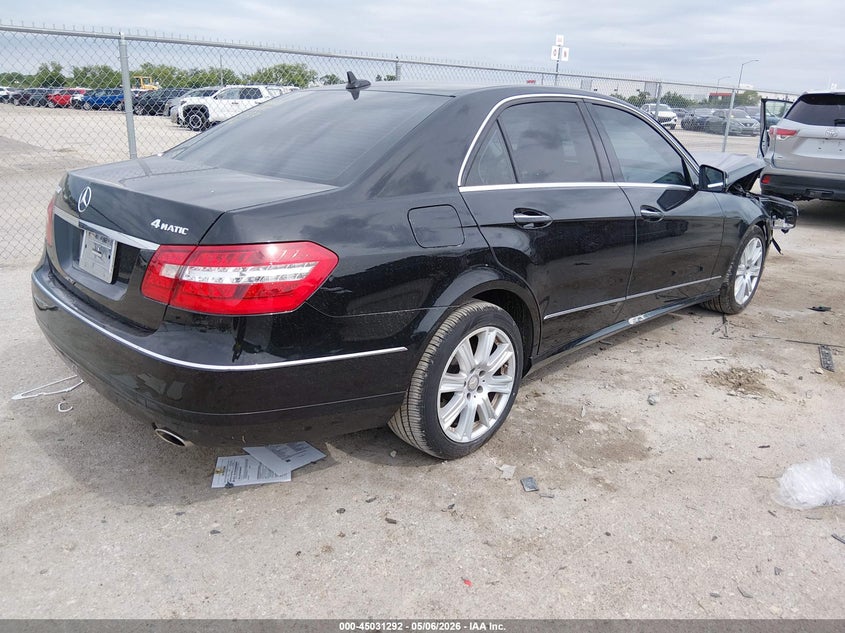 2013 Mercedes-benz E-klasse VIN WDDHF8JB5DA733456 IAAI salvage auction — FRONT END, Original (Texas), sold $2,800 on 2026-07-07 (photo 4)
