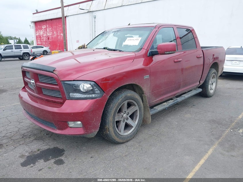 2011 Ram Ram 1500 VIN 1D7RV1CT2BS633486 IAAI salvage auction — ROLLOVER, Salvage (Oregon), sold $1,700 on 2026-07-09 (photo 2)