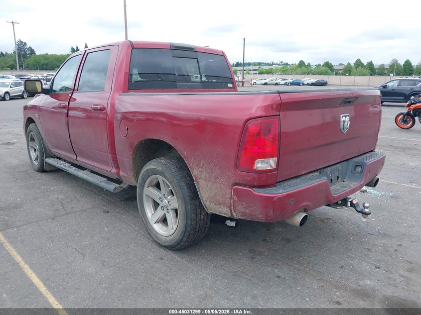 2011 Ram Ram 1500 VIN 1D7RV1CT2BS633486 IAAI salvage auction — ROLLOVER, Salvage (Oregon), sold $1,700 on 2026-07-09 (photo 3)