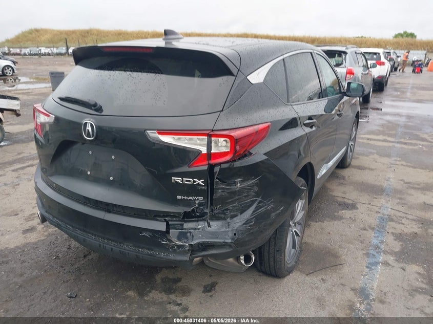 2020 Acura Rdx VIN 5J8TC2H53LL038441 IAAI salvage auction — RIGHT REAR, Salvage (California), sold $10,000 on 2026-07-20 (photo 4)
