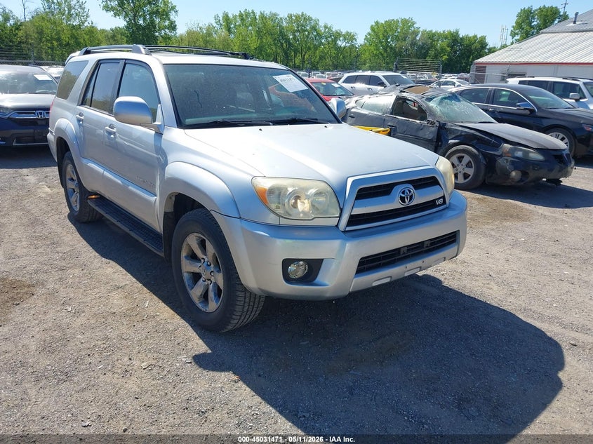 2007 Toyota 4runner VIN JTEBT17R470065997 IAAI salvage auction — HAIL, Salvage (Iowa), sold $3,500 on 2026-07-06 (photo 1)
