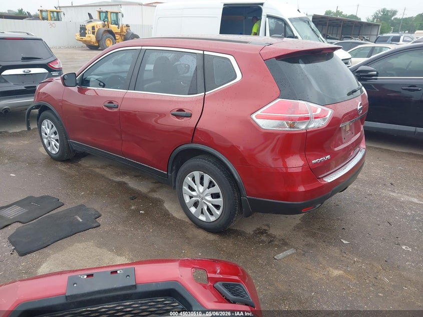 2016 Nissan Rogue VIN JN8AT2MT3GW025529 IAAI salvage auction — FRONT END, Original (Texas), sold $1,700 on 2026-07-08 (photo 3)