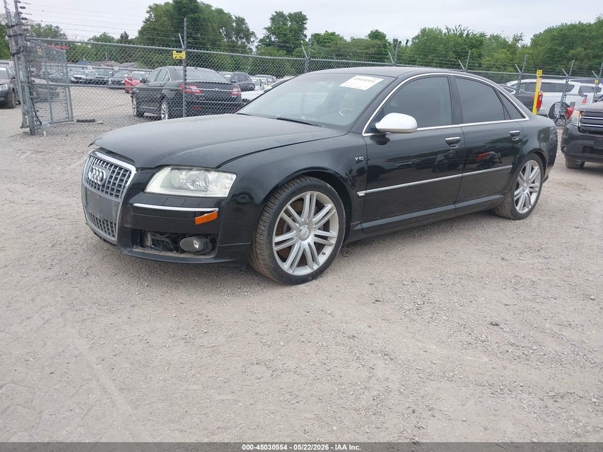 2007 Audi S8 VIN WAUPN44E37N021674 IAAI salvage auction — NORMAL WEAR, Regular Certificate (Iowa), sold $1,475 on 2026-07-06 (photo 2)