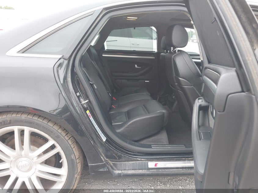 2007 Audi S8 VIN WAUPN44E37N021674 IAAI salvage auction — NORMAL WEAR, Regular Certificate (Iowa), sold $1,475 on 2026-07-06 (photo 8)