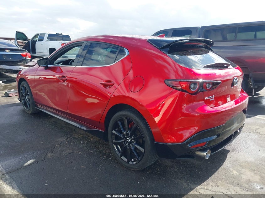 2024 Mazda 3 VIN JM1BPBNY1R1718629 IAAI salvage auction — RIGHT FRONT, Salvage (Arizona), sold $6,450 on 2026-07-28 (photo 3)