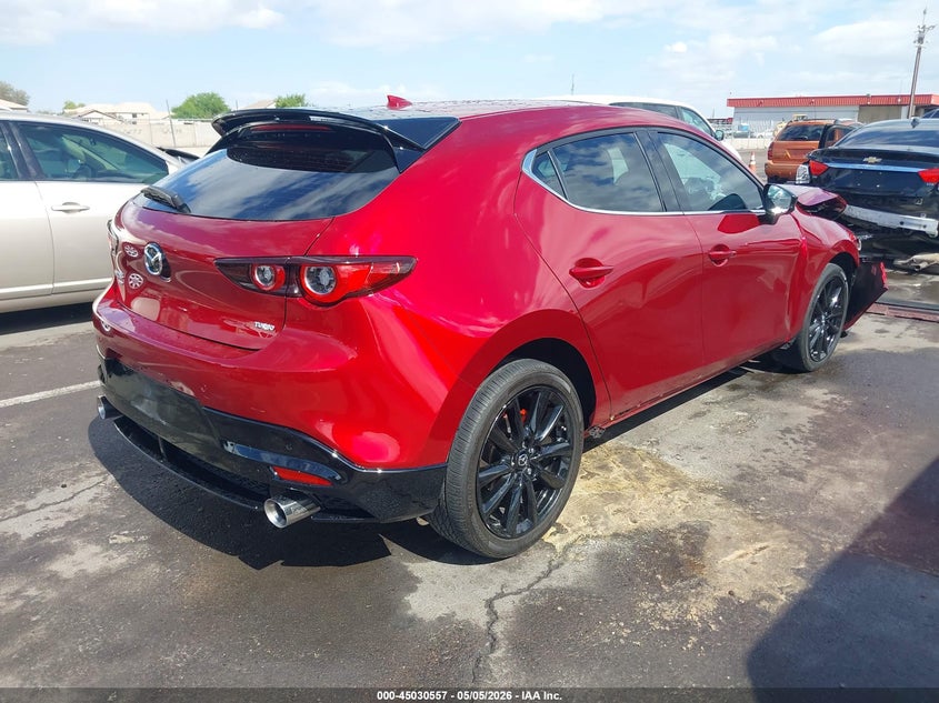 2024 Mazda 3 VIN JM1BPBNY1R1718629 IAAI salvage auction — RIGHT FRONT, Salvage (Arizona), sold $6,450 on 2026-07-28 (photo 4)