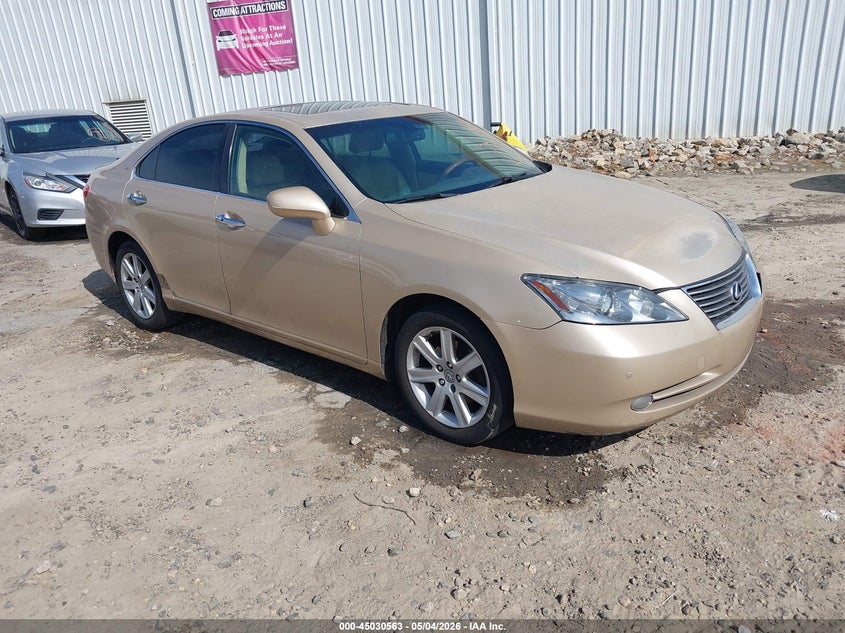 2008 Lexus Es 350 VIN JTHBJ46G482167249 IAAI salvage auction — NORMAL WEAR, Repossession Paperwork (Georgia), sold $625 on 2026-07-09 (photo 1)