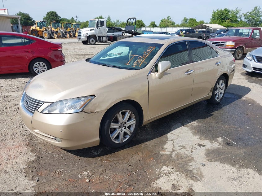 2008 Lexus Es 350 VIN JTHBJ46G482167249 IAAI salvage auction — NORMAL WEAR, Repossession Paperwork (Georgia), sold $625 on 2026-07-09 (photo 2)