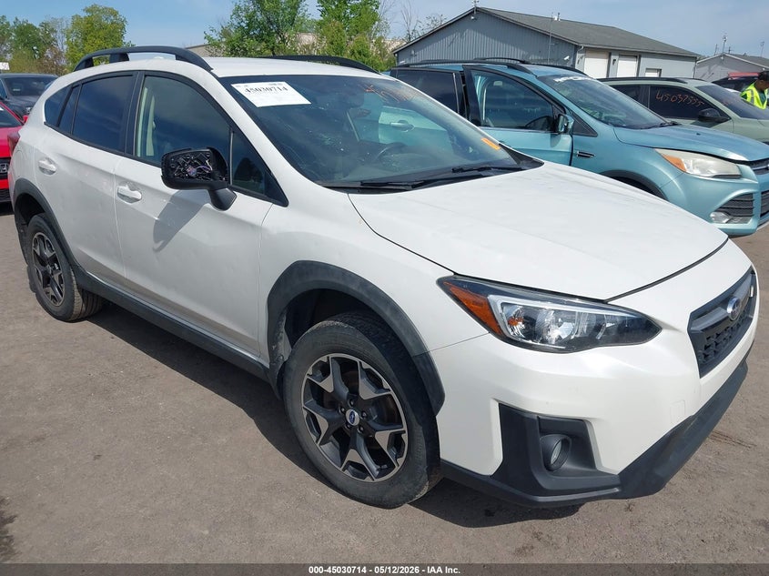 2018 Subaru Crosstrek VIN JF2GTABC7JH224518 IAAI salvage auction — HAIL, Salvage (Ohio), sold $3,625 on 2026-07-18 (photo 1)