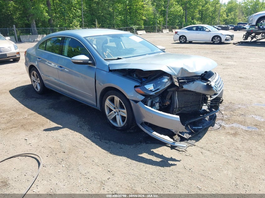 2013 Volkswagen Passat cc VIN WVWBP7AN7DE515903 IAAI salvage auction — FRONT END, Salvage - Greater Than 75% (Maryland), sold $125 on 2026-08-05 (photo 1)