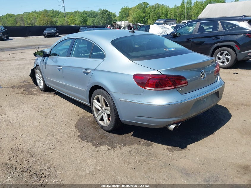 2013 Volkswagen Passat cc VIN WVWBP7AN7DE515903 IAAI salvage auction — FRONT END, Salvage - Greater Than 75% (Maryland), sold $125 on 2026-08-05 (photo 3)