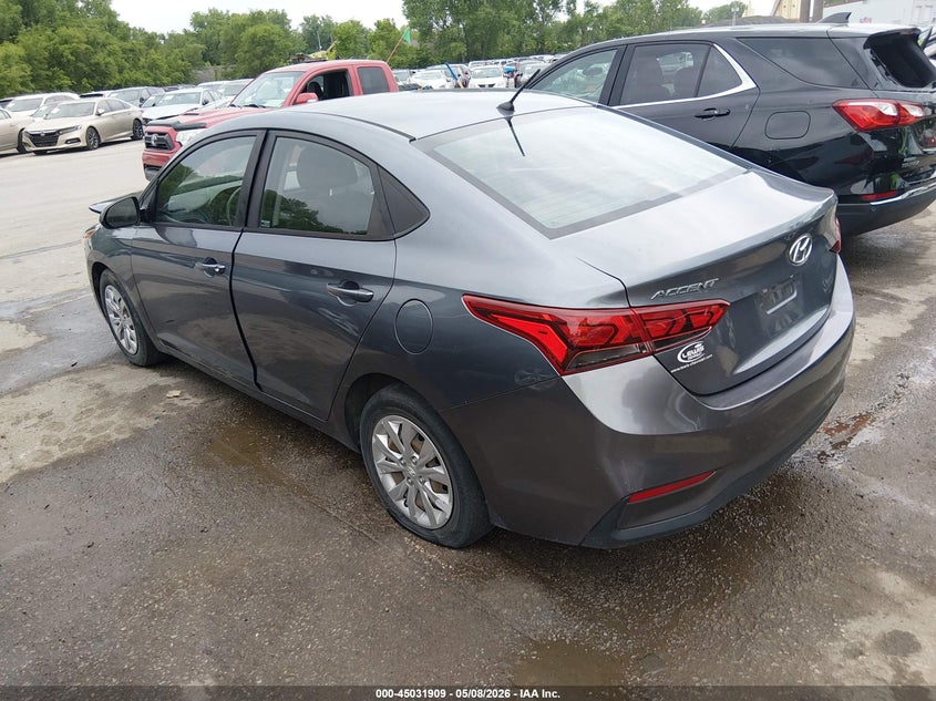 2020 Hyundai Accent VIN 3KPC24A60LE123133 IAAI salvage auction — FRONT END, Salvage Title, sold $775 on 2026-07-12 (photo 3)