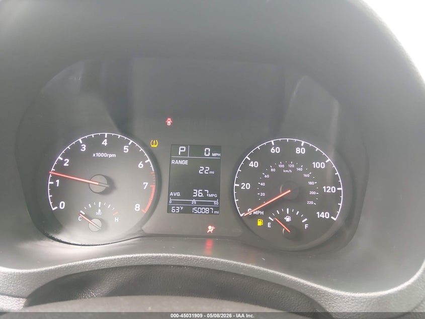 2020 Hyundai Accent VIN 3KPC24A60LE123133 IAAI salvage auction — FRONT END, Salvage Title, sold $775 on 2026-07-12 (photo 7)
