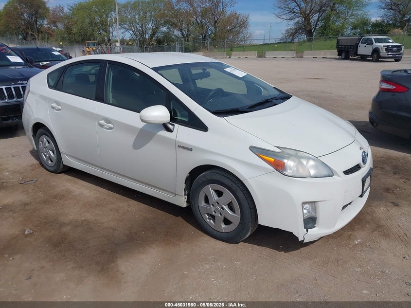 2010 Toyota Prius VIN JTDKN3DU9A0063589 IAAI salvage auction — LEFT REAR, Salvage (Nebraska), sold $1,375 on 2026-07-09 (photo 1)