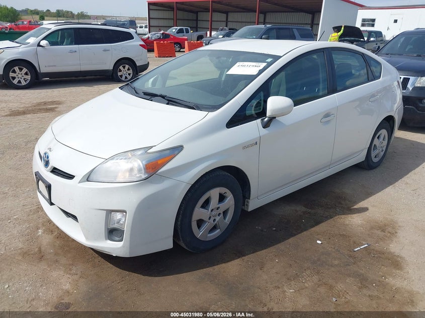 2010 Toyota Prius VIN JTDKN3DU9A0063589 IAAI salvage auction — LEFT REAR, Salvage (Nebraska), sold $1,375 on 2026-07-09 (photo 2)