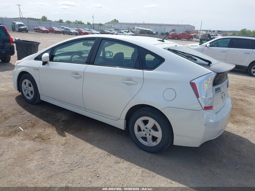 2010 Toyota Prius VIN JTDKN3DU9A0063589 IAAI salvage auction — LEFT REAR, Salvage (Nebraska), sold $1,375 on 2026-07-09 (photo 3)