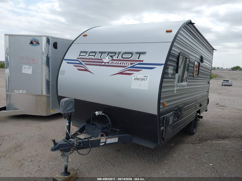 2022 Forest river Other VIN 5ZT2CKCC5NY023072 IAAI salvage auction — HAIL, Salvage (Nebraska), sold $1,925 on 2026-07-15 (photo 2)