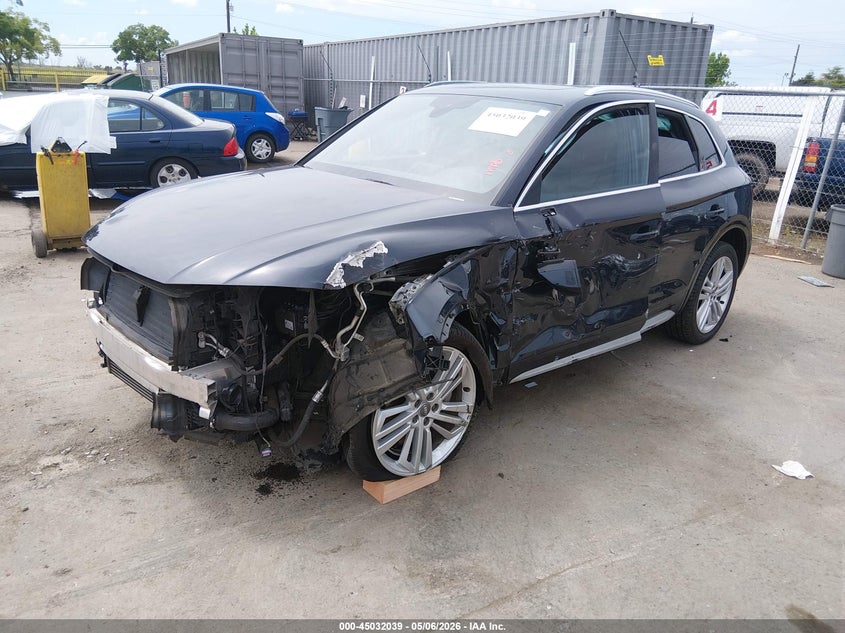 2019 Audi Q5 VIN WA1BNAFY0K2017007 IAAI salvage auction — LEFT SIDE, Salvage (California), sold $5,100 on 2026-07-20 (photo 2)