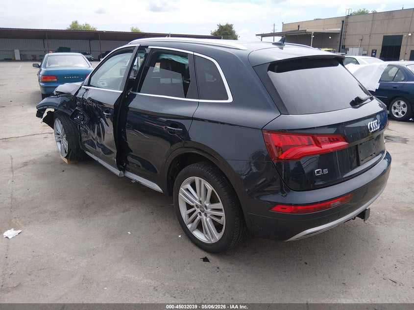 2019 Audi Q5 VIN WA1BNAFY0K2017007 IAAI salvage auction — LEFT SIDE, Salvage (California), sold $5,100 on 2026-07-20 (photo 3)
