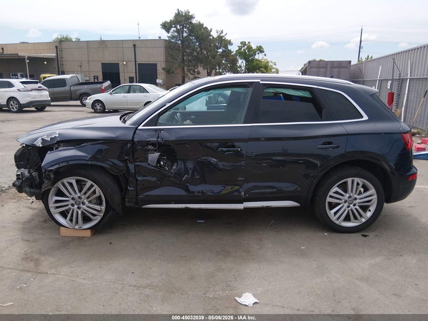 2019 Audi Q5 VIN WA1BNAFY0K2017007 IAAI salvage auction — LEFT SIDE, Salvage (California), sold $5,100 on 2026-07-20 (photo 6)