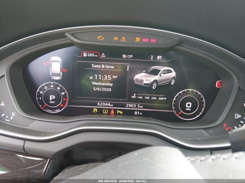 2019 Audi Q5 VIN WA1BNAFY0K2017007 IAAI salvage auction — LEFT SIDE, Salvage (California), sold $5,100 on 2026-07-20 (photo 7)