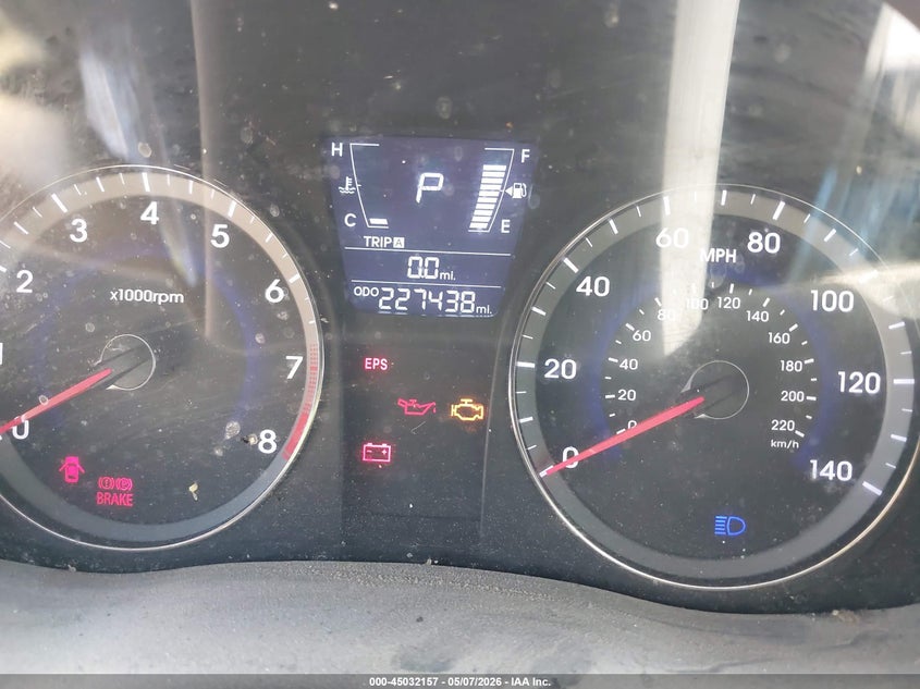 2013 Hyundai Accent VIN KMHCT4AE5DU305199 IAAI salvage auction — NORMAL WEAR, Salvage (Texas), sold $525 on 2026-07-09 (photo 7)
