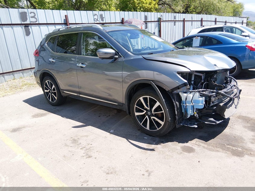 2018 Nissan Rogue VIN JN8AT2MV3JW345149 IAAI salvage auction — FRONT END, Salvage (Utah), sold $3,300 on 2026-07-23 (photo 1)