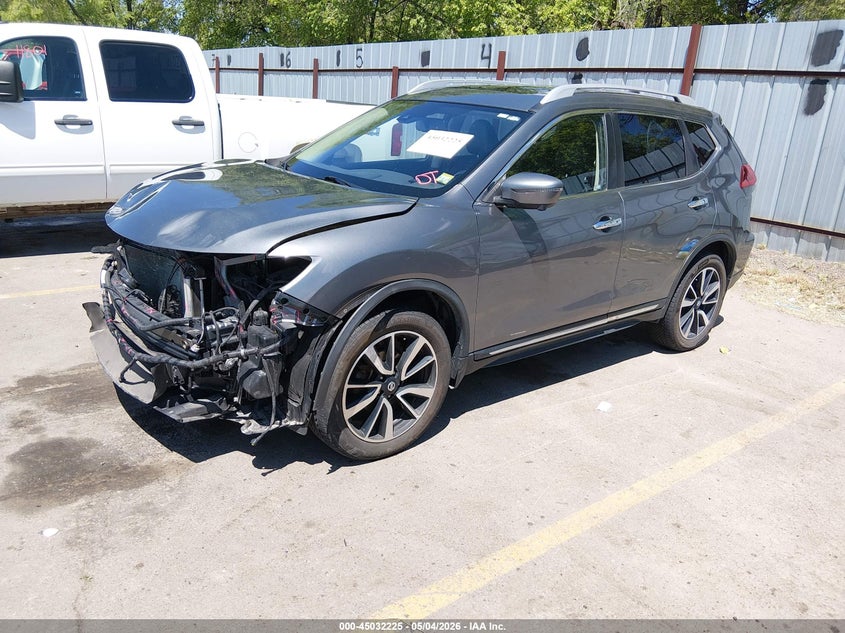 2018 Nissan Rogue VIN JN8AT2MV3JW345149 IAAI salvage auction — FRONT END, Salvage (Utah), sold $3,300 on 2026-07-23 (photo 2)