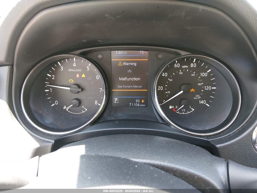 2018 Nissan Rogue VIN JN8AT2MV3JW345149 IAAI salvage auction — FRONT END, Salvage (Utah), sold $3,300 on 2026-07-23 (photo 7)