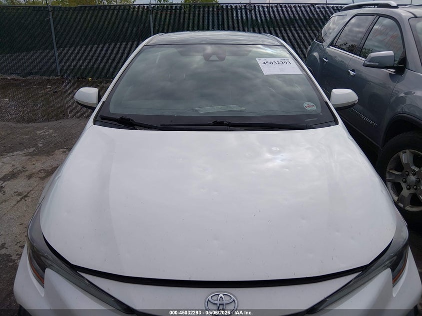 2021 Toyota Corolla VIN 5YFS4MCE8MP069252 IAAI salvage auction — HAIL, Salvage (Ohio), sold $8,400 on 2026-07-21 (photo 6)