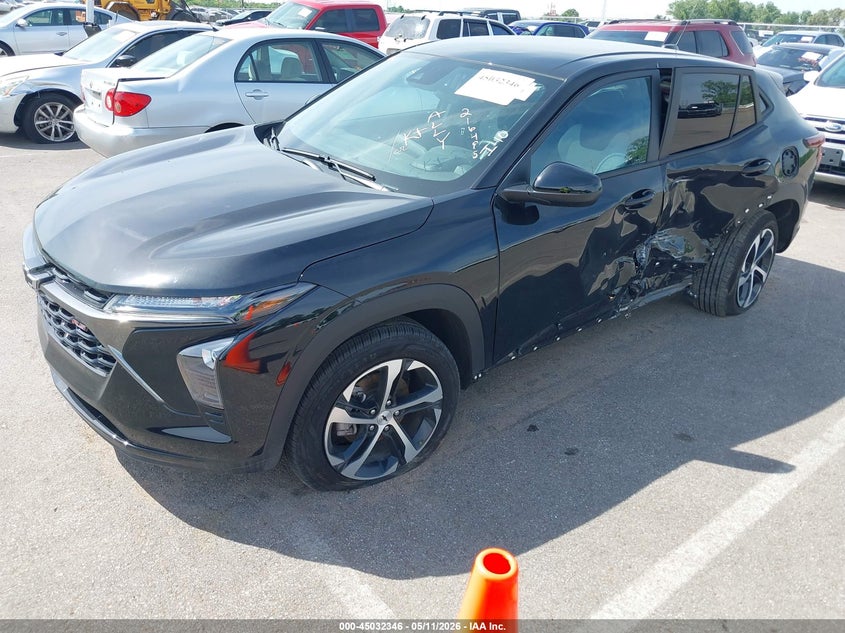 2025 Chevrolet Trax VIN KL77LGEP9SC216495 IAAI salvage auction — LEFT SIDE, Clear (Colorado), sold $6,972 on 2026-07-28 (photo 2)
