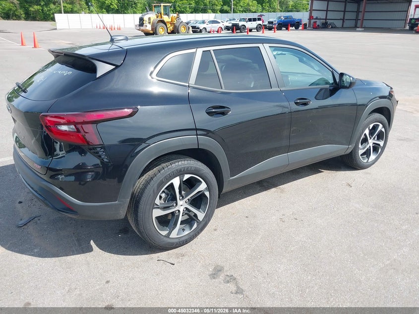 2025 Chevrolet Trax VIN KL77LGEP9SC216495 IAAI salvage auction — LEFT SIDE, Clear (Colorado), sold $6,972 on 2026-07-28 (photo 4)