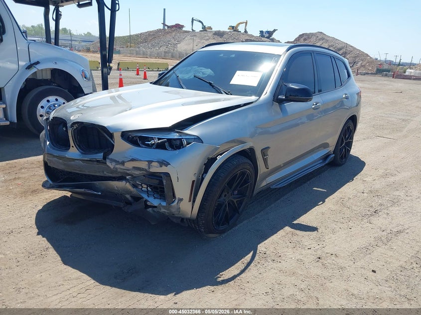 2020 BMW X3 m VIN 5YMTS0C04LLA57785 IAAI salvage auction — FRONT END, Mv-907A (New York), sold $15,725 on 2026-07-14 (photo 2)