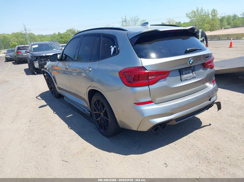 2020 BMW X3 m VIN 5YMTS0C04LLA57785 IAAI salvage auction — FRONT END, Mv-907A (New York), sold $15,725 on 2026-07-14 (photo 3)