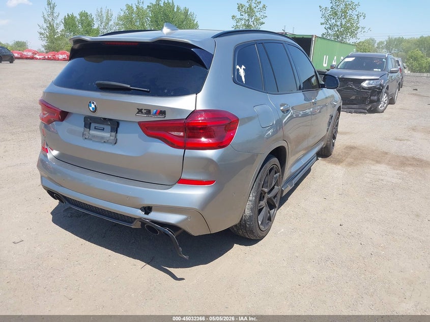 2020 BMW X3 m VIN 5YMTS0C04LLA57785 IAAI salvage auction — FRONT END, Mv-907A (New York), sold $15,725 on 2026-07-14 (photo 4)