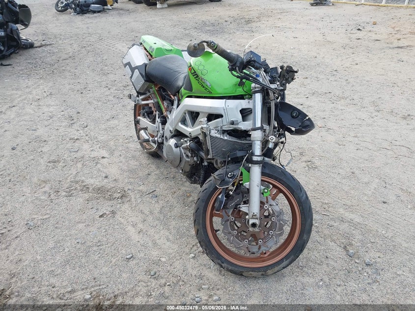 2003 Suzuki Sv VIN JS1VT54A432104006 IAAI salvage auction — FRONT END, Salvage (North Carolina), sold $50 on 2026-07-07 (photo 1)