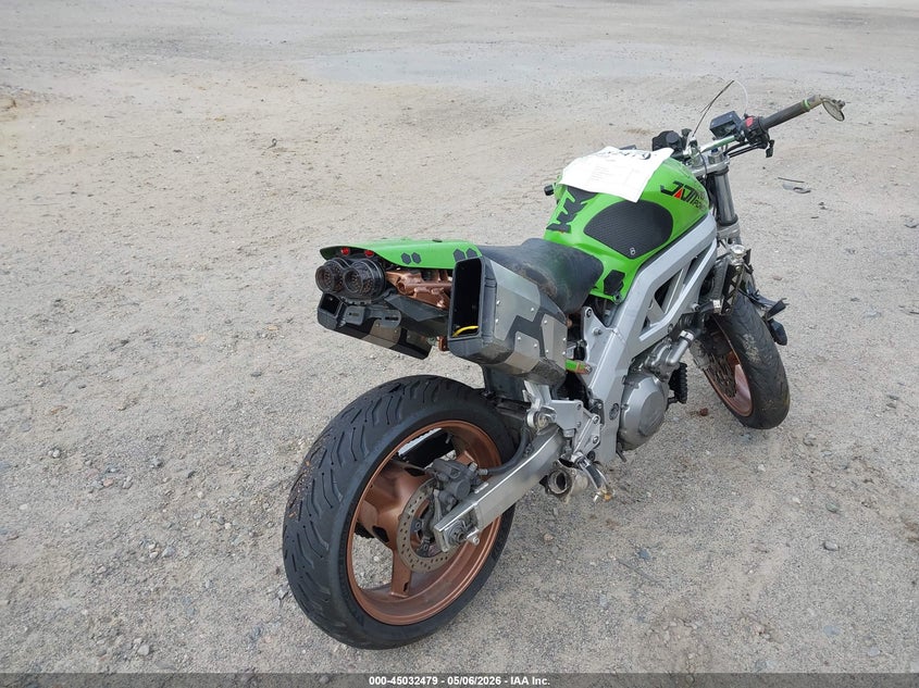 2003 Suzuki Sv VIN JS1VT54A432104006 IAAI salvage auction — FRONT END, Salvage (North Carolina), sold $50 on 2026-07-07 (photo 4)