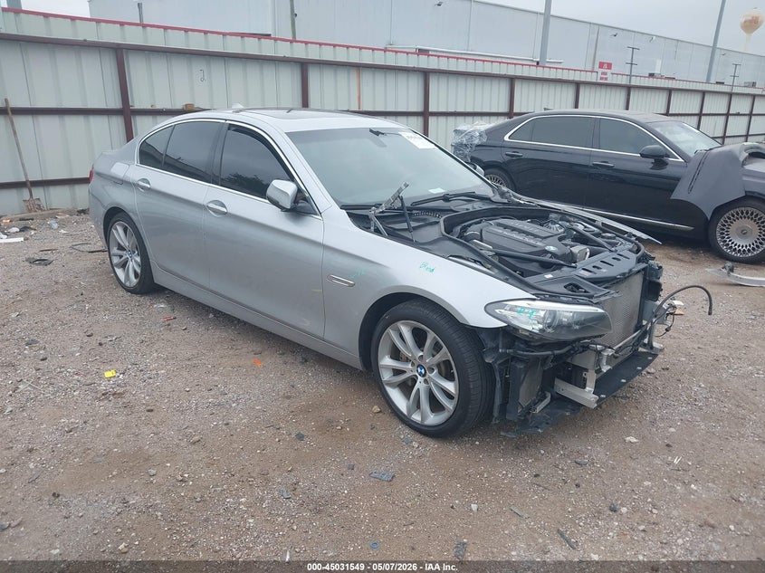 2016 BMW 5er VIN WBA5B3C59GG260288 IAAI salvage auction — FRONT END, Original (Texas), sold $3,750 on 2026-08-20 (photo 1)
