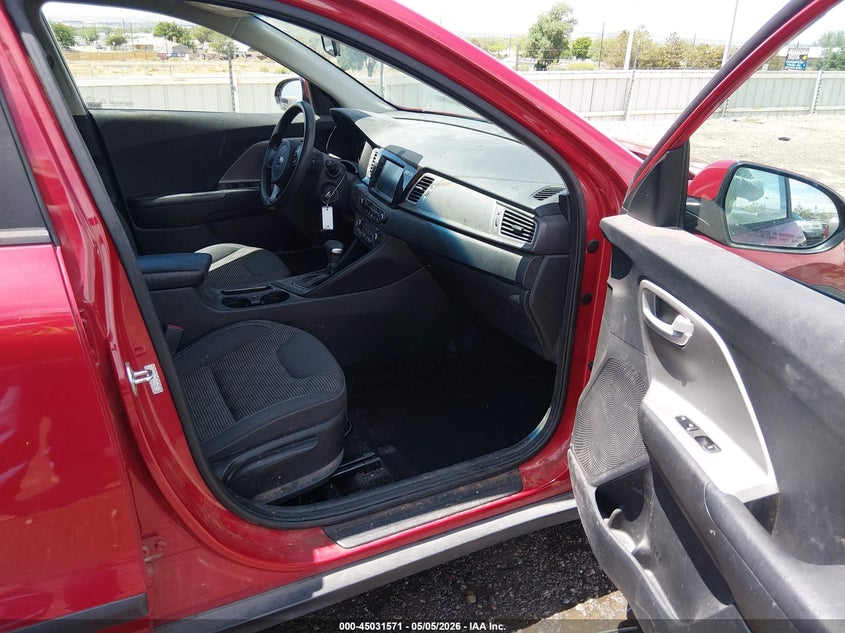 2017 Kia Niro VIN KNDCB3LC9H5078581 IAAI salvage auction — FRONT END, Salvage (New Mexico), sold $1,900 on 2026-07-13 (photo 5)