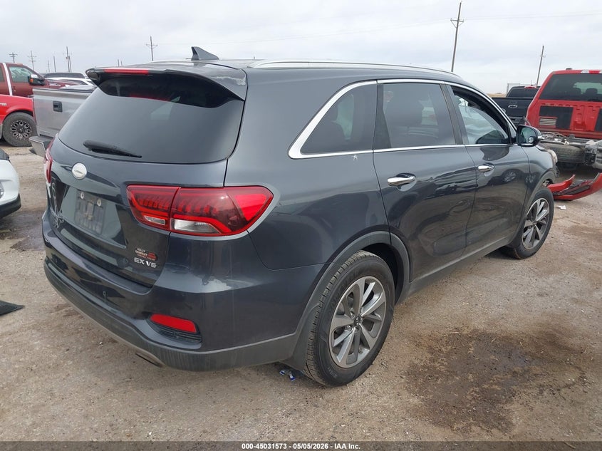 2019 Kia Sorento VIN 5XYPH4A5XKG503055 IAAI salvage auction — FRONT END, Salvage (Texas), sold $1,950 on 2026-07-21 (photo 4)