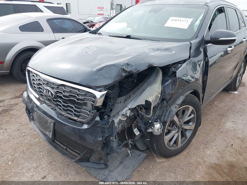 2019 Kia Sorento VIN 5XYPH4A5XKG503055 IAAI salvage auction — FRONT END, Salvage (Texas), sold $1,950 on 2026-07-21 (photo 6)