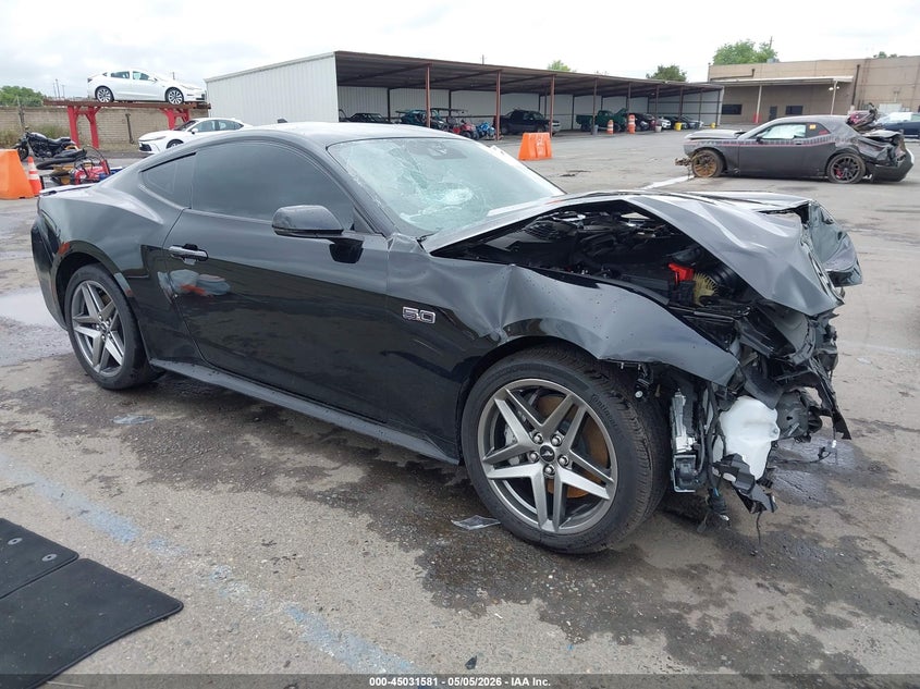 2025 Ford Mustang VIN 1FA6P8CF5S5408736 IAAI salvage auction — FRONT END, Salvage (California), sold $13,300 on 2026-07-29 (photo 1)