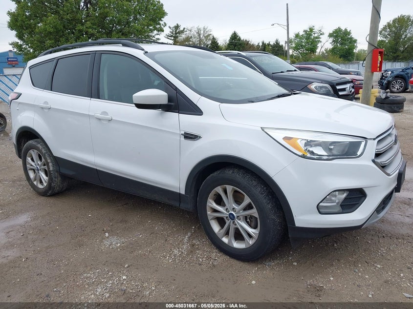2018 Ford Escape VIN 1FMCU9GD5JUC49902 IAAI salvage auction — LEFT FRONT, Salvage (Illinois), sold $1,425 on 2026-07-12 (photo 1)