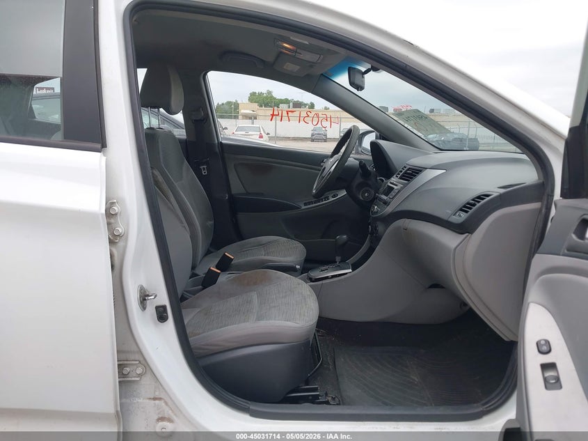 2016 Hyundai Accent VIN KMHCT4AE3GU965357 IAAI salvage auction — FRONT & REAR, Clear (Kansas), sold $425 on 2026-07-24 (photo 5)