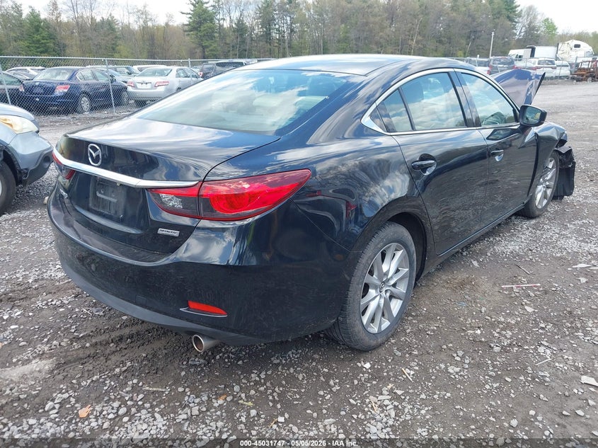 2017 Mazda 6 VIN JM1GL1U57H1143079 IAAI salvage auction — FRONT END, Mv-907A (New York), sold $300 on 2026-07-07 (photo 4)