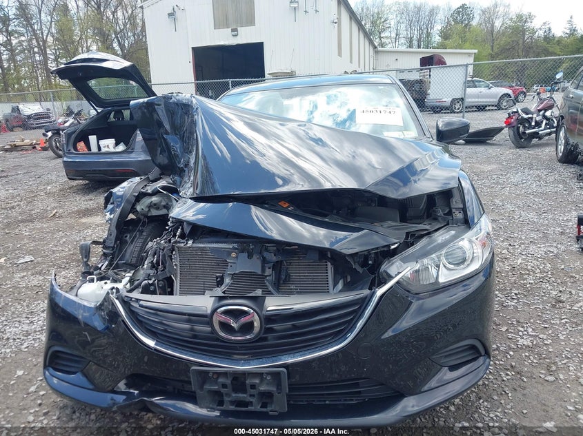 2017 Mazda 6 VIN JM1GL1U57H1143079 IAAI salvage auction — FRONT END, Mv-907A (New York), sold $300 on 2026-07-07 (photo 6)