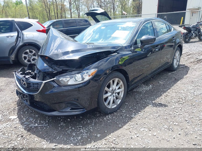 2017 Mazda 6 VIN JM1GL1U57H1143079 IAAI salvage auction — FRONT END, Mv-907A (New York), sold $300 on 2026-07-07 (photo 2)